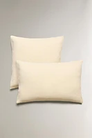 HOUSSE DE COUSSIN CHANVRE
