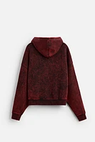 TIE-DYE PRINT SWEATSHIRT
