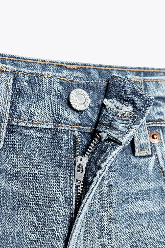 BERMUDA MOM FIT TRF TAILLE HAUTE