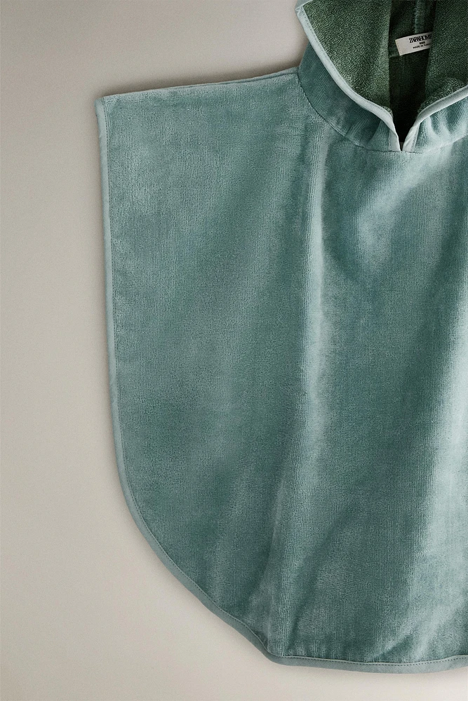 PONCHO ENFANT VELOURS ESPACE