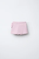 JUPE-SHORT À NOEUD