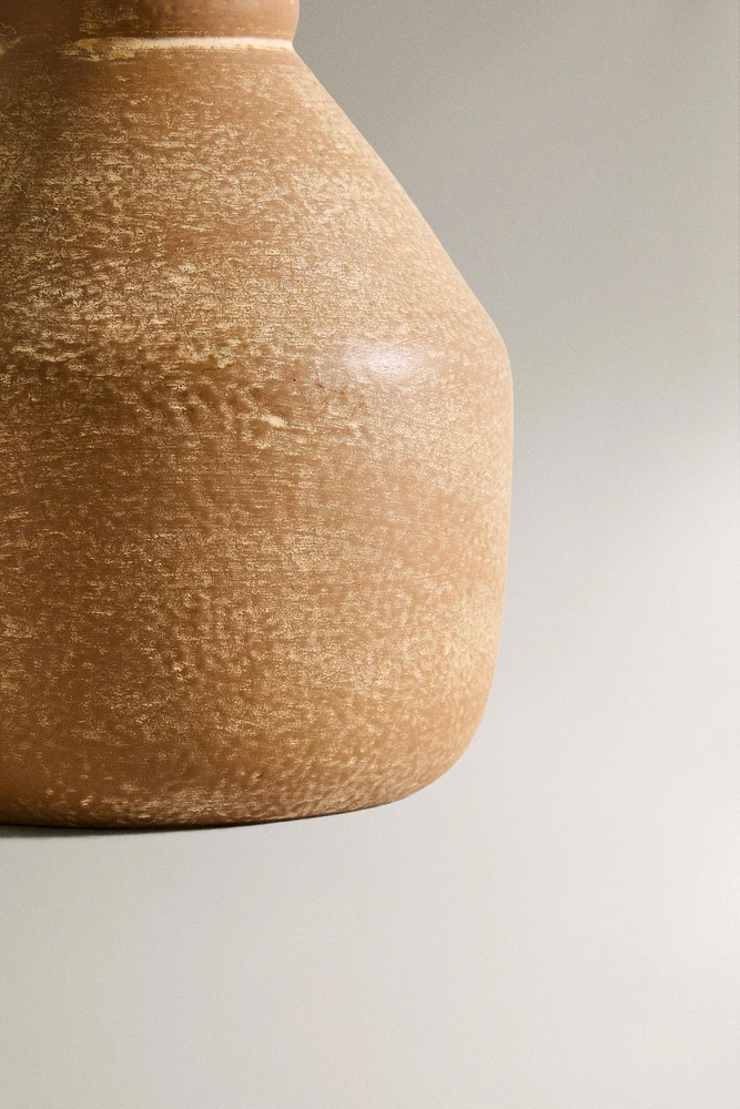 SMALL METAL VASE