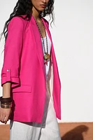VESTE À MANCHES RETROUSSÉES