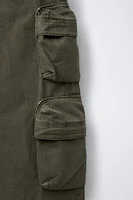 WIDE LEG MULTICARGO PANTS
