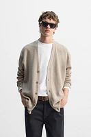 COTTON BLEND CARDIGAN