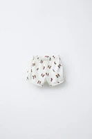 MICKEY AND MINNIE MOUSE © DISNEY TEXTURED BERMUDA SHORTS