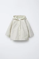 PLAIN HOODED PARKA