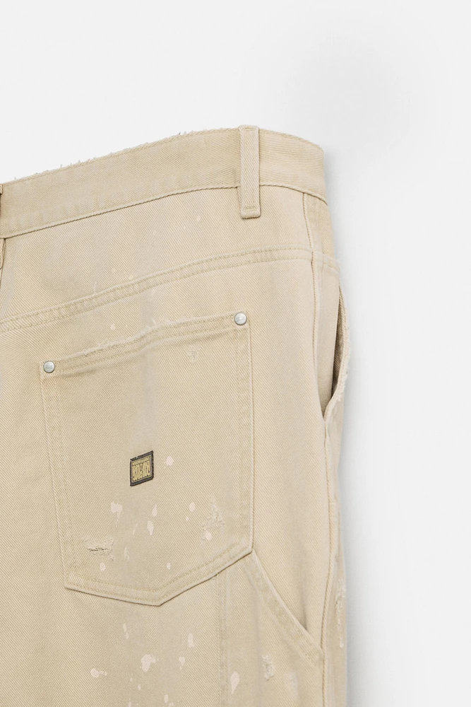 SPLATTER CARPENTER PANTS