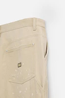 SPLATTER CARPENTER PANTS