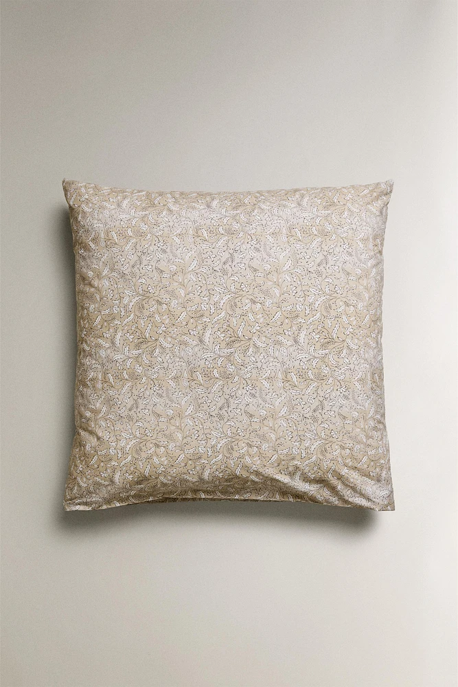 LEAF PRINT PILLOWCASE