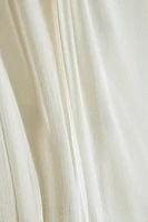 LOW OPACITY DOUBLE-WIDTH SHEER CURTAIN