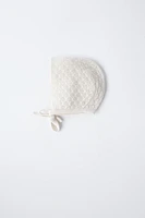 SILK COTTON BONNET