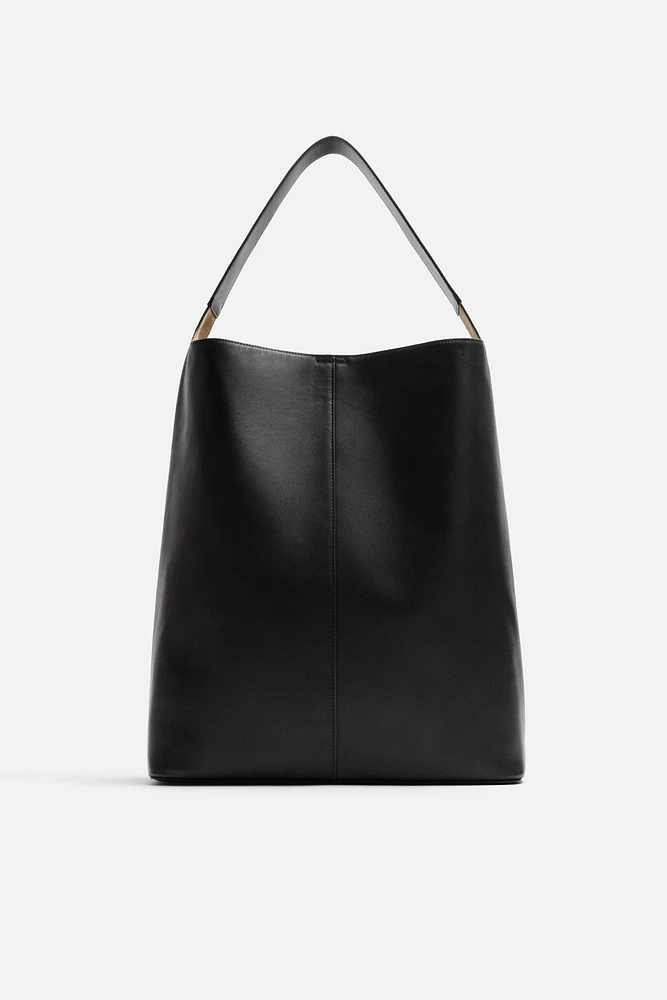 LEATHER TOTE BAG