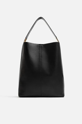 LEATHER TOTE BAG