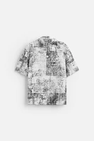 ABSTRACT PRINT SHIRT