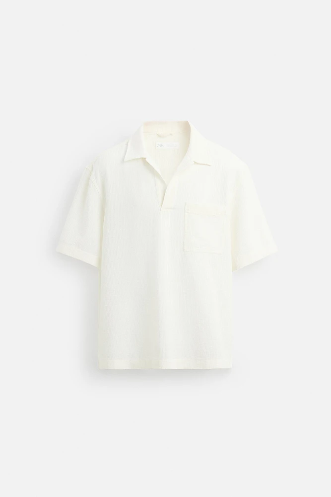 JACQUARD POLO SHIRT