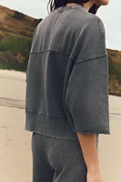 WASHED SWEATSHIRT