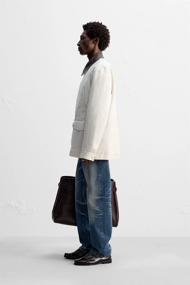 VESTE DÉLAVÉE BIMATIÈRE
