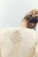 LIMITED EDITION PLEATED LACE SHIRT