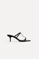 STRAPPY LEATHER SANDALS 50TH ANNIVERSARY