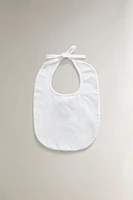 CHILDREN'S BIB WITH TRIM