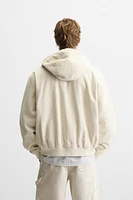 CORDUROY PADDED JACKET