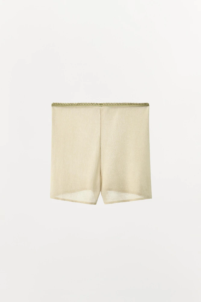 COMBINATION KNIT SHORTS