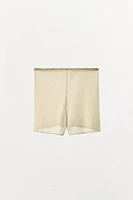 COMBINATION KNIT SHORTS