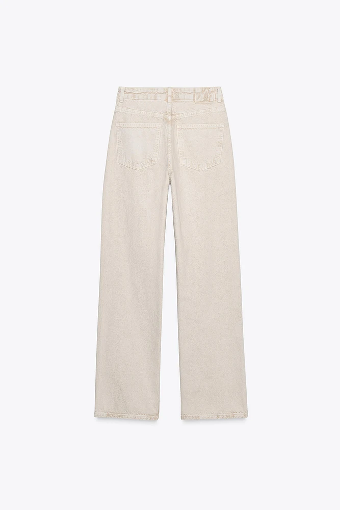 STRAIGHT LEG LONG LENGTH Z1975 JEANS WITH A HIGH WAIST