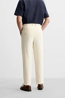 TERRY TEXTURED PANTS
