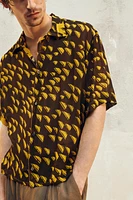LIMITED EDITION GEOMETRIC PRINT SHIRT