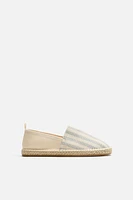 ESPADRILLES EN TISSU À RAYURES