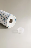 SPLATTERED STONEWARE SALT AND PEPPER SHAKER SET