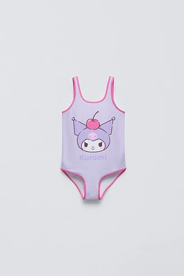 6-14 YEARS/ KUROMI © SANRIO SWIMSUIT