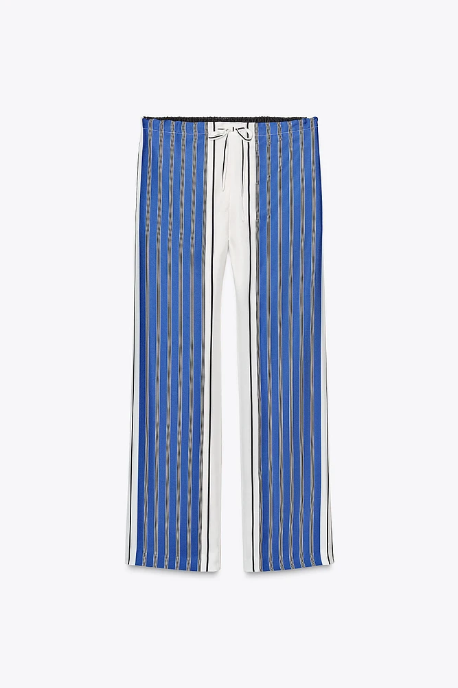 PANTALON À RAYURES ZW COLLECTION