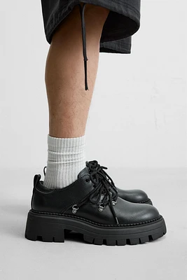 CHUNKY MULTI-LACE-UP SHOES