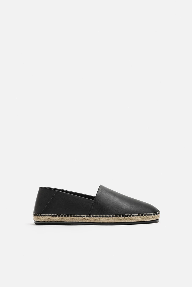LEATHER ESPADRILLE LIMITED EDITION