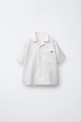 TEXTURED POCKET SHIRT