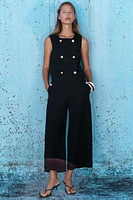 DOUBLE-BREASTED TAB VEST