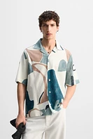 ABSTRACT PRINT SHIRT