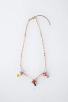 MUSHROOM BEAD NECKLACE