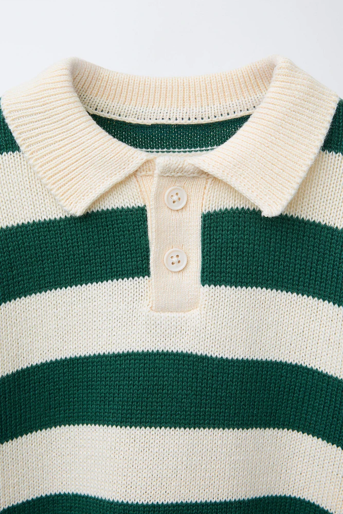 PULL POLO RAYURES