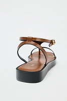 STRAPPY PLATFORM SANDALS