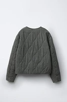 WASHED QUILTED JACKET