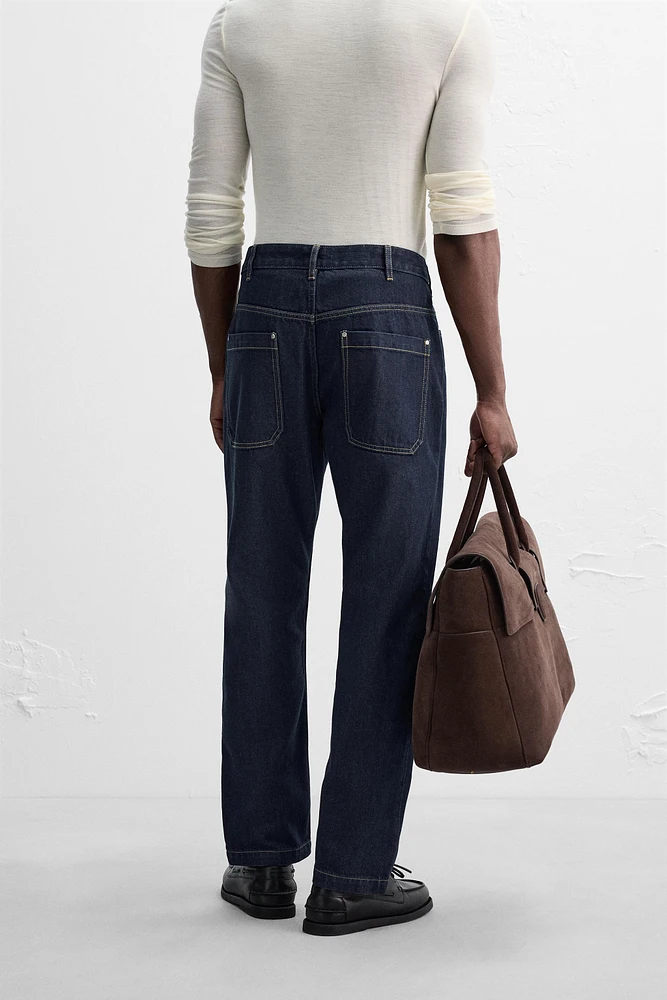 STRAIGHT FIT JEANS