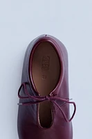 ZARA TIMELESS - DERBYS EN CUIR