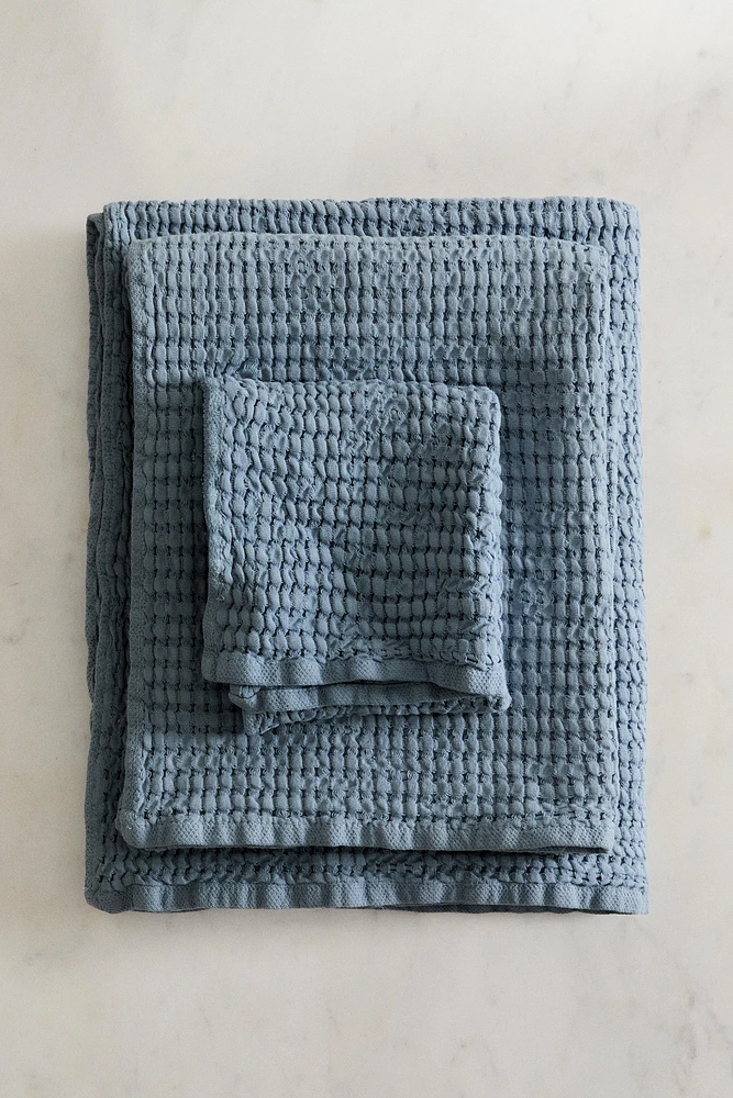 SERVIETTE DE BAIN WAFFLE ÉPAIS