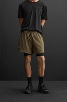 SHORTS D'ENTRAÎNEMENT 2 EN 1