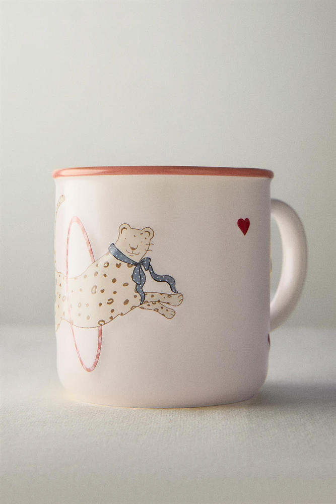 TASSE ENFANT CÉRAMIQUE GUÉPARD