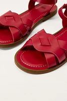 SANDALES EN CUIR ÉDITION LIMITÉE